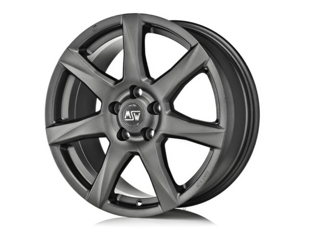 MSW 77 17x7.5" 5x112 ET27, Matt Dark Grey