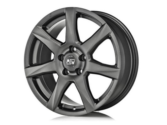 MSW 77 17x7.5" 5x112 ET27, Matt Dark Grey