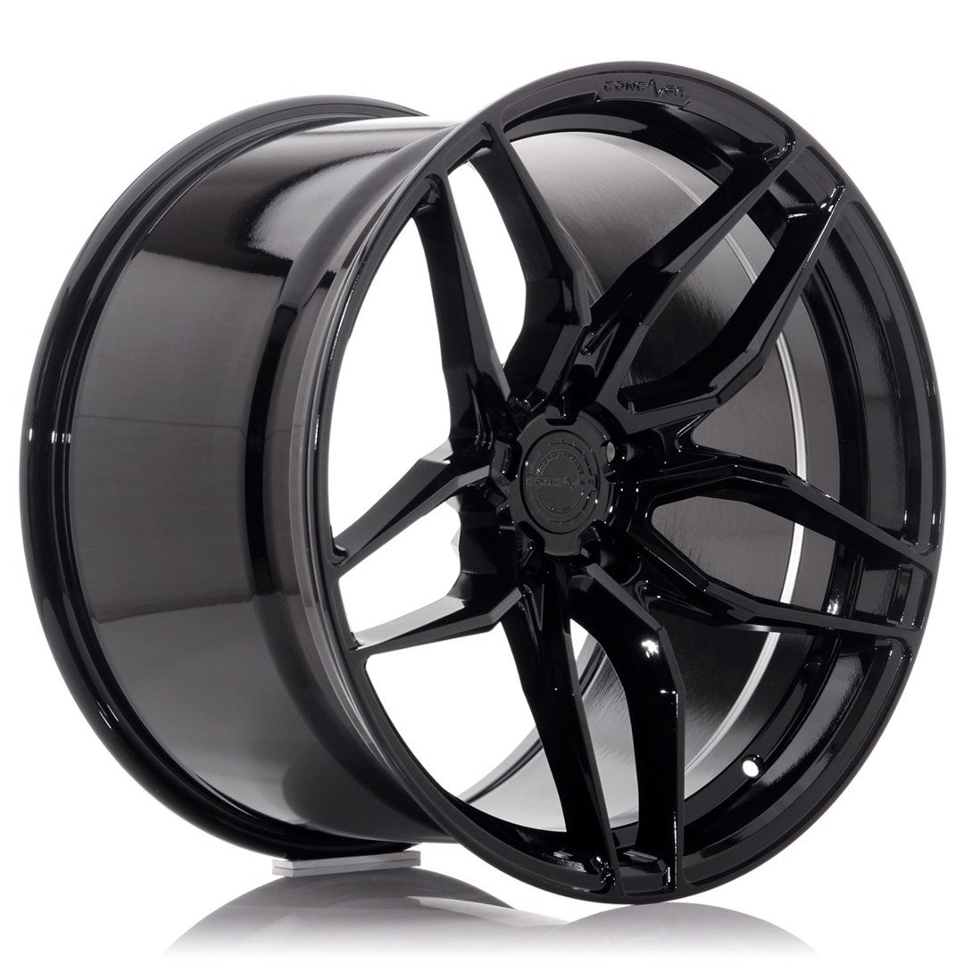 Concaver CVR3 19x10" (5 hole custom PCD) ET20-51, Platinum Black