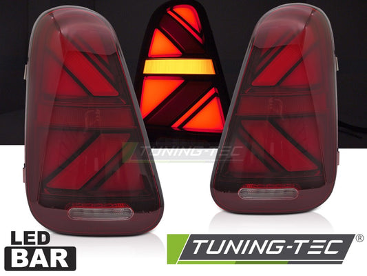 FANALI POSTERIORI A LED ROSSI adatti per MINI COOPER R50 R52 R53 01-06