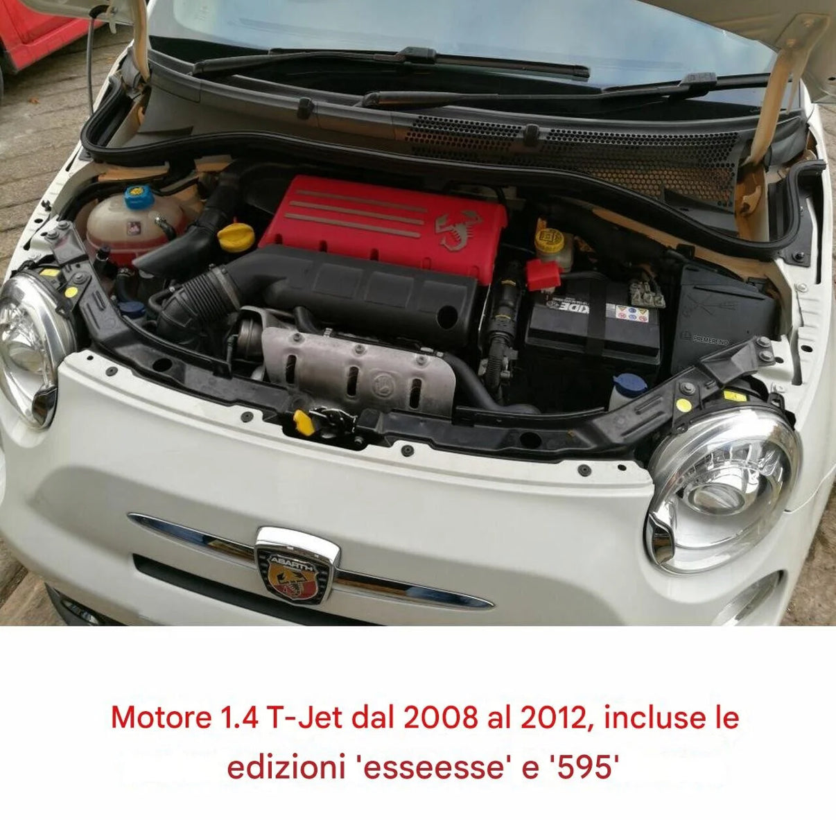 aspirazione alta bmc per Fiat Grande Punto Abarth Per Turbo Ihi/td04 Ecc