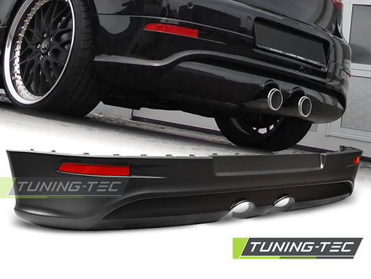DIFFUSORE ESTRATTORE PARAURTI POSTERIORE R32 LOOK VW GOLF 5 2003 2009