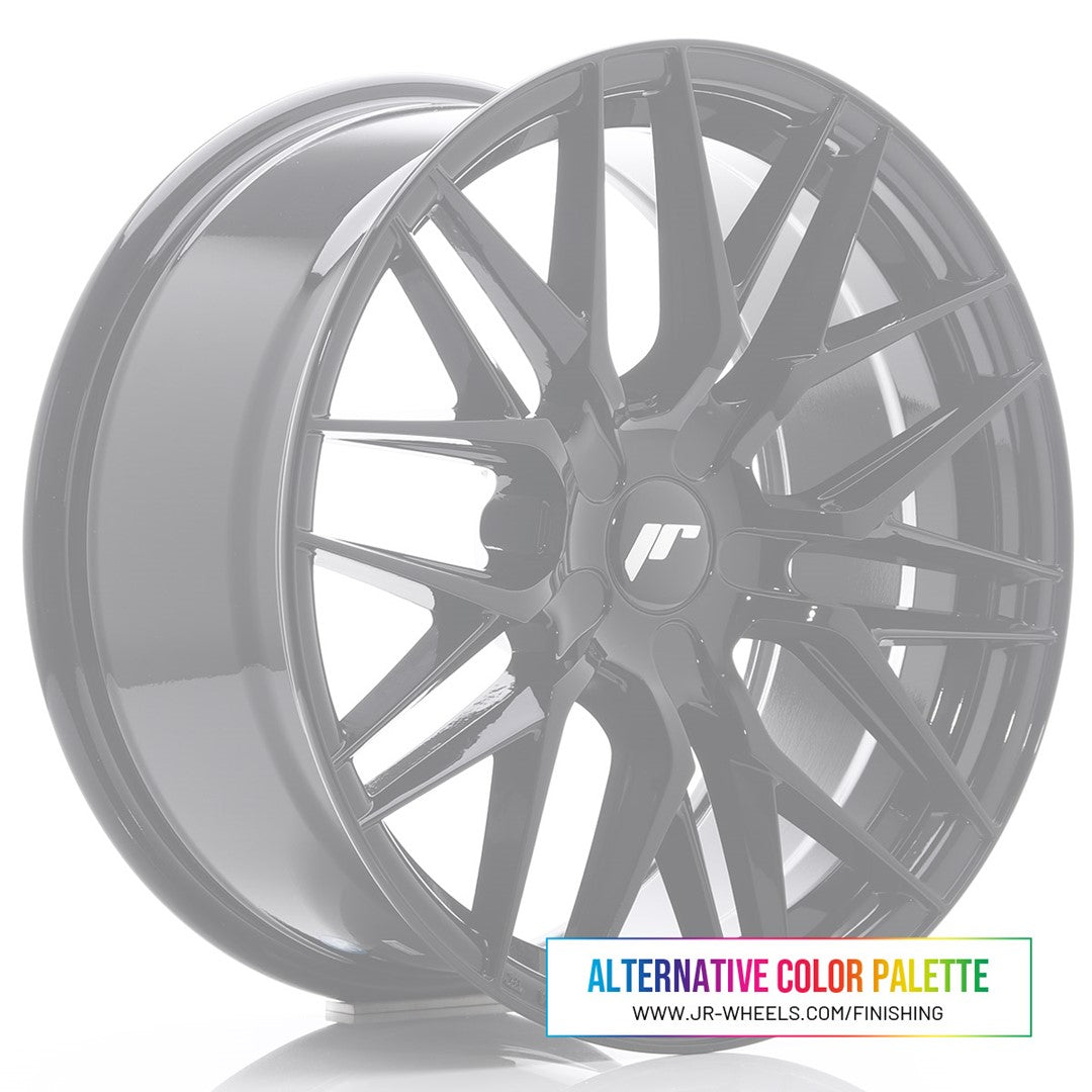 Japan Racing JR-28 18x8.5" (5 hole custom PCD) ET20-40, Custom Finish