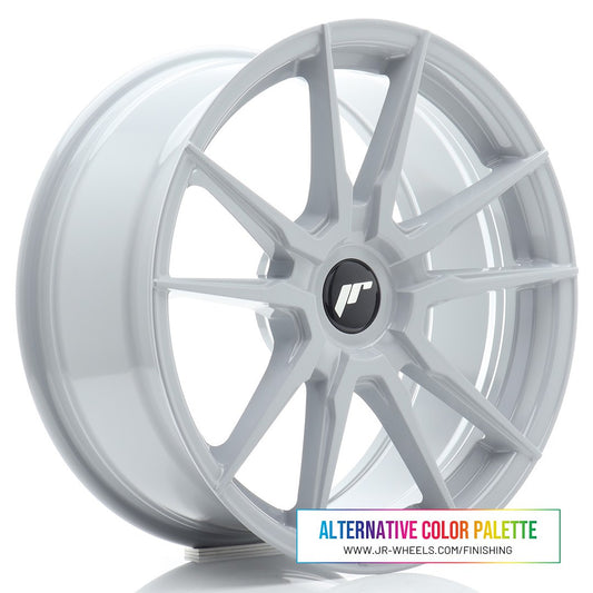 Japan Racing JR-21 18x8" (4 & 5 hole custom PCD) ET20-40, Custom Finish