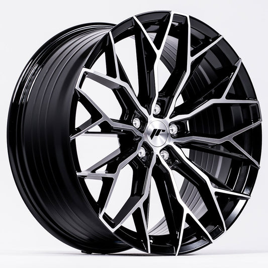 Japan Racing JR-49 20x10" (5 hole custom PCD) ET20-48, Machined Black