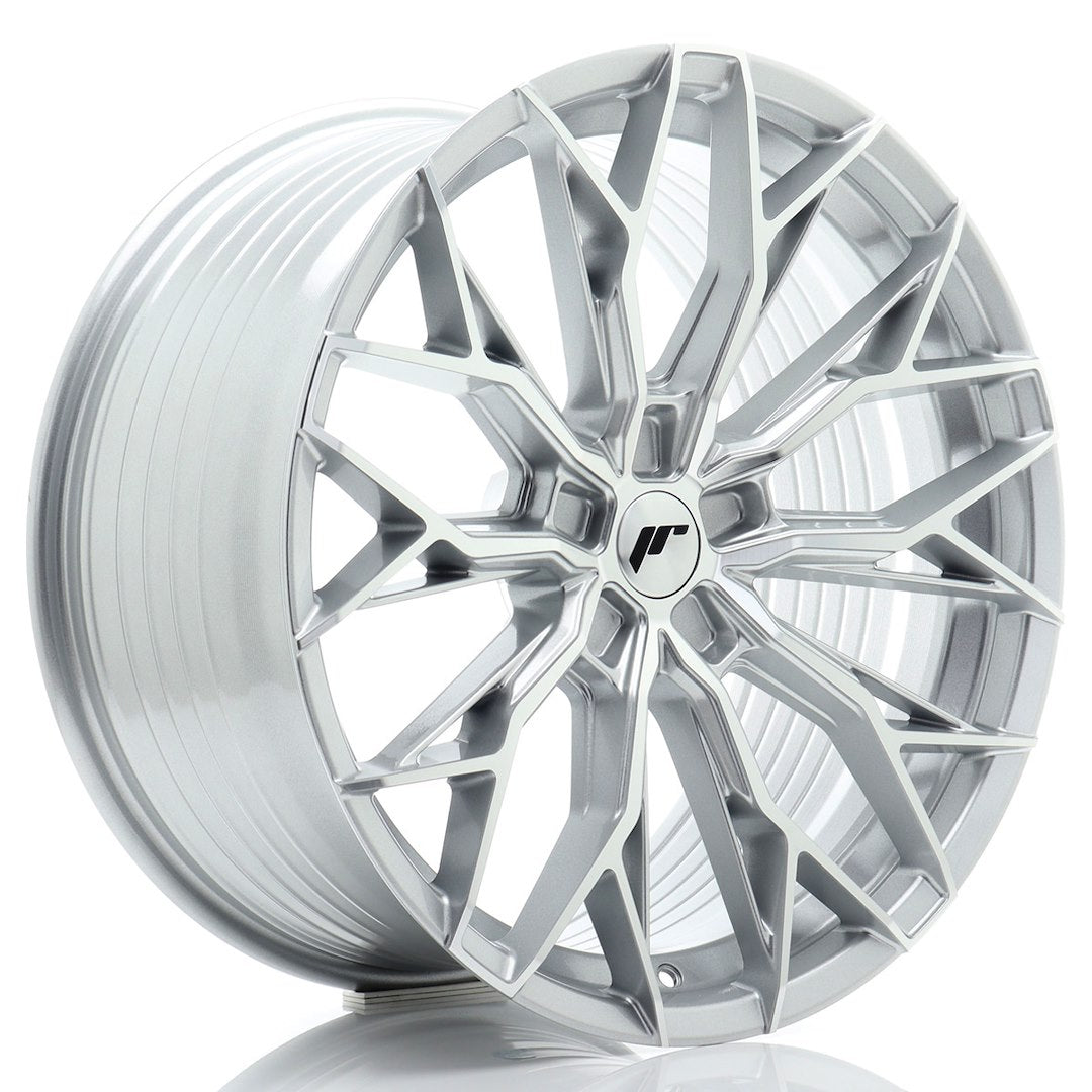 Japan Racing JR-49 20x10" (5 hole custom PCD) ET20-48, Machined Silver