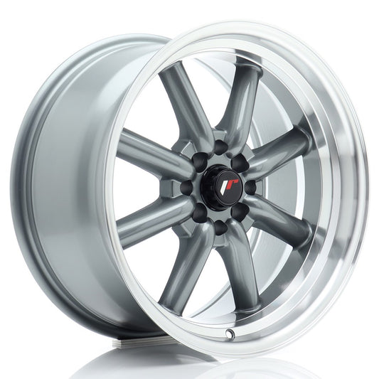 Japan Racing JR-19 17x9" 5x100/114.3 ET10, Gunmetal