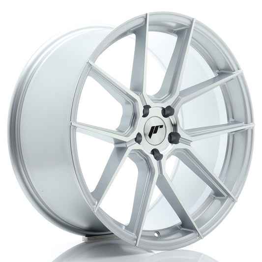 Japan Racing JR-30 Extreme Concave 20x10" 5x120 ET41, Machined Silver