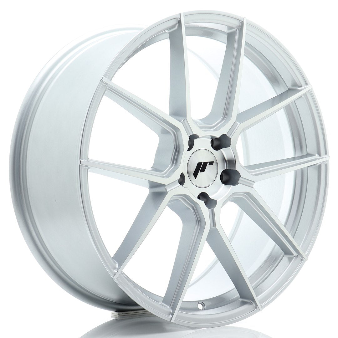 Japan Racing JR-30 20x8.5" 5x112 ET35, Machined Silver