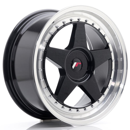 Set of 4x Japan Racing JR-3 16x7" 4x100 ET40, Gloss Black