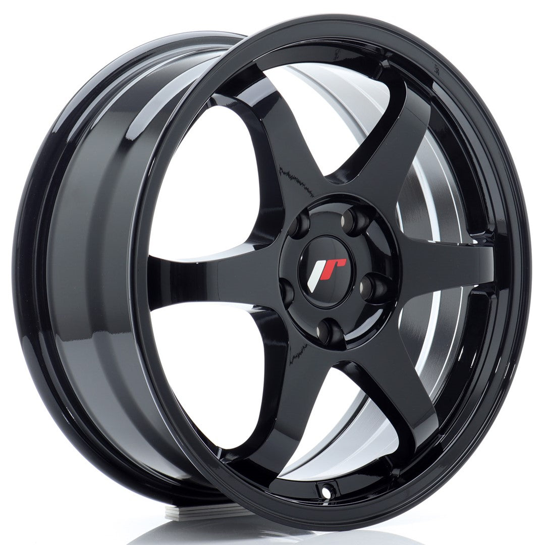 Japan Racing JR-3 17x7" 4x100 ET40, Gloss Black