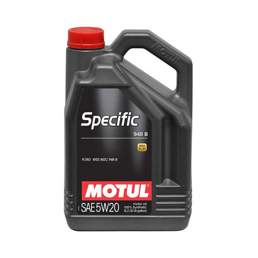 Motul Specific 948B Engine Oil - 5W20 (Ford Eco-Boost, Jaguar, Chrysler, Jeep) 5L
