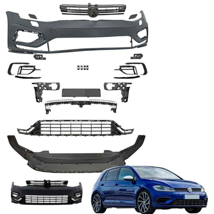 PARAURTI ANTERIORE  GOLF 7 2012-2017 STILE R 7.5 -NO BLUEMOTION-