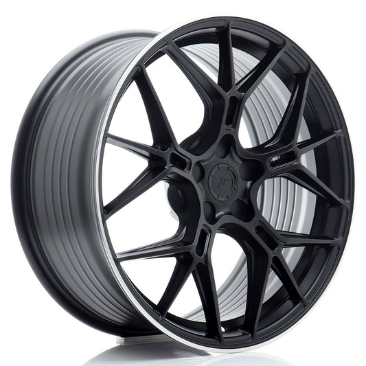 Japan Racing JR-51 19x8.5" (5 trous - sur mesure) ET20-45, Satin Black