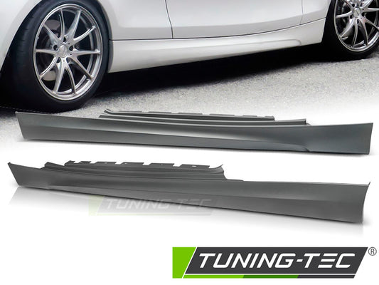 COPPIA MINIGONNE LATERALI STYLE 1 M BMW E81 E82 E88 2004 - 2013
