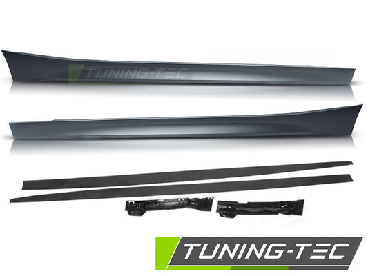 MINIGONNE LATERALI M performance con lame sotto minigonna splitter BMW Serie 1 F20 F21 2011-2018 M