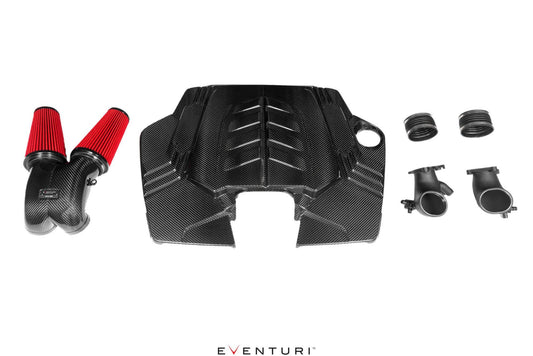 Kit aspirazione diretta in carbonio Eventuri Audi SQ7 / SQ8 / RSQ7 / RSQ8 2020+ 4.0 TFSI V8 Twin Turbo