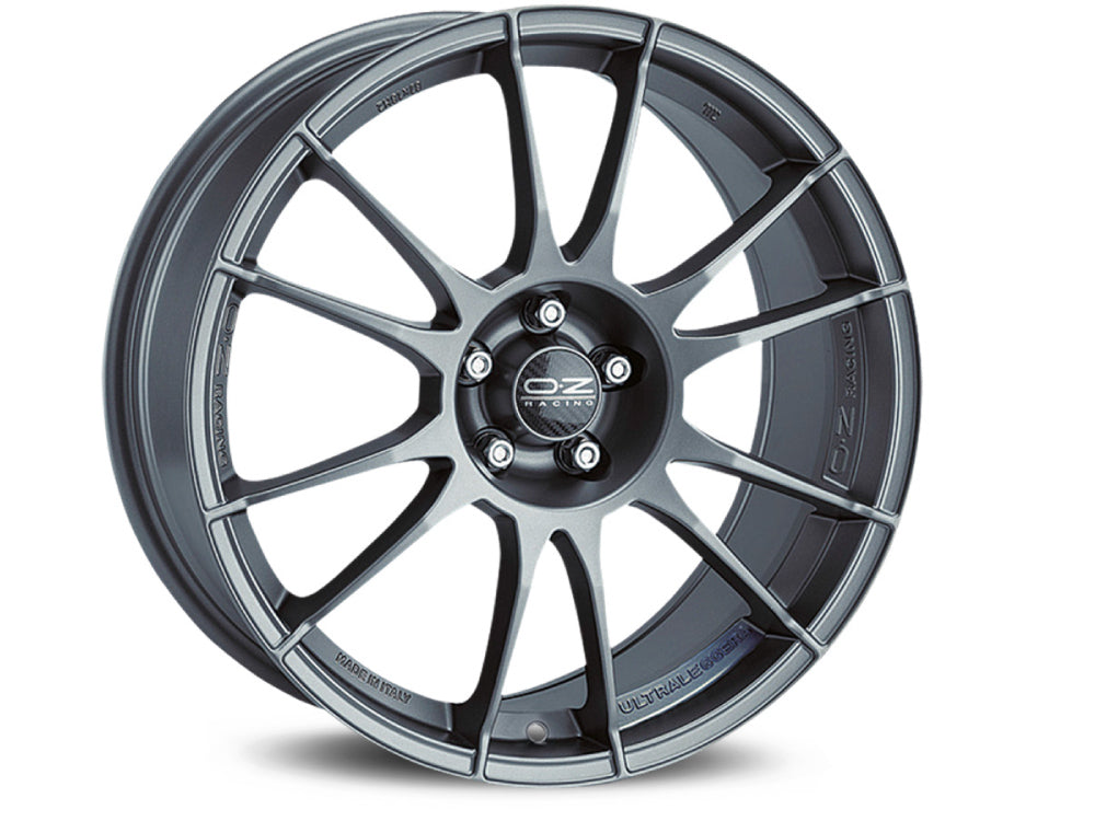 OZ Ultraleggera 18x8" 5x112 ET45, Flat Graphite Silver