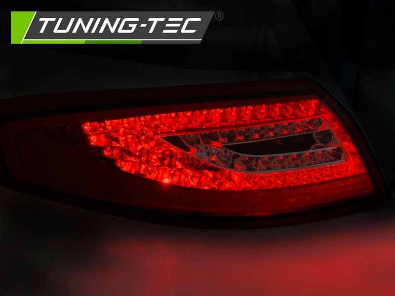 COPPIA FARI FANALI POSTERIORI A LED PORSCHE 911 997 04-09 ROSSO