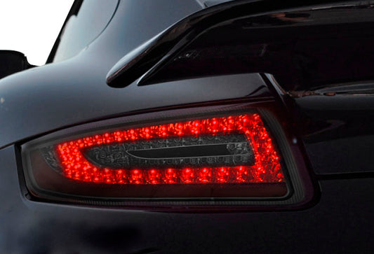 COPPIA FARI FANALI POSTERIORI A LED PORSCHE 911 997 04-09 DARK