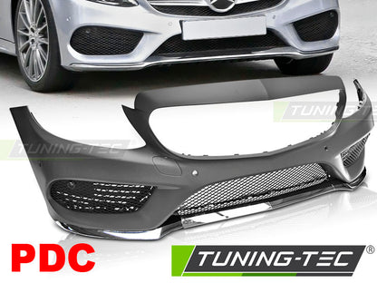 PARAURTI ANTERIORE PDC LOOK AMG MERCEDES W205 2014 - 2018