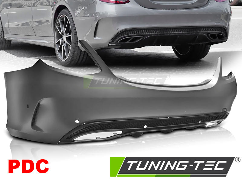 PARAURTI POSTERIORE AMG STYLE MERCEDES W205 2014 - 2018