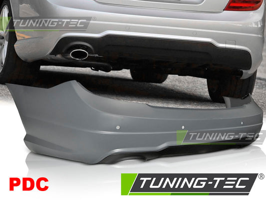 PARAURTI POSTERIORE LOOK AMG MERCEDES CLASSE C W204 DA 2011 - 2014
