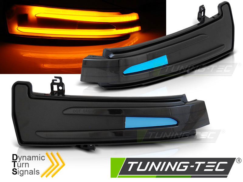 COPPIA FRECCE A LED DINAMICHE LATERALI MERCEDES W204 W212 W176 W221 W166