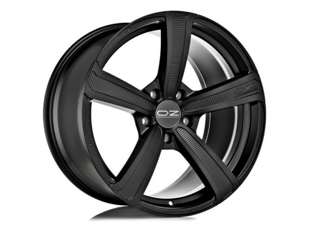 OZ Montecarlo HLT 19x8" 5x108 ET45, Matt Black