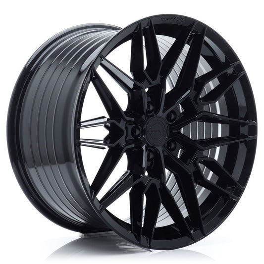 Concaver CVR6 22x10.5" (5 hole custom PCD) ET10-46, Platinum Black