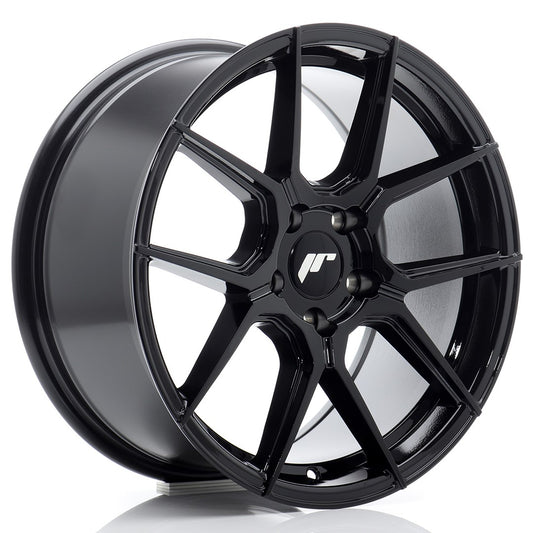 Japan Racing JR-30 17x8" 5x112 ET40, Gloss Black