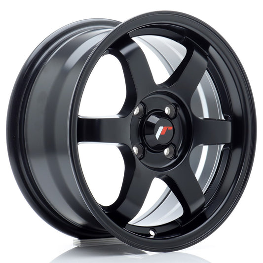 Japan Racing JR-3 15x7" 4x108 ET25, Flat Black
