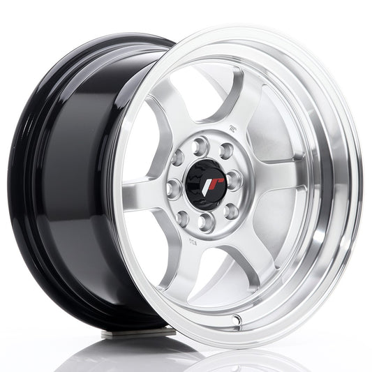 Japan Racing JR-12 15x8.5" 4x100/114.3 ET13, Silver