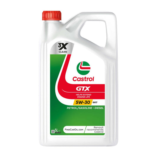 Castrol GTX 5W30 RN17 Engine Oil (5L)