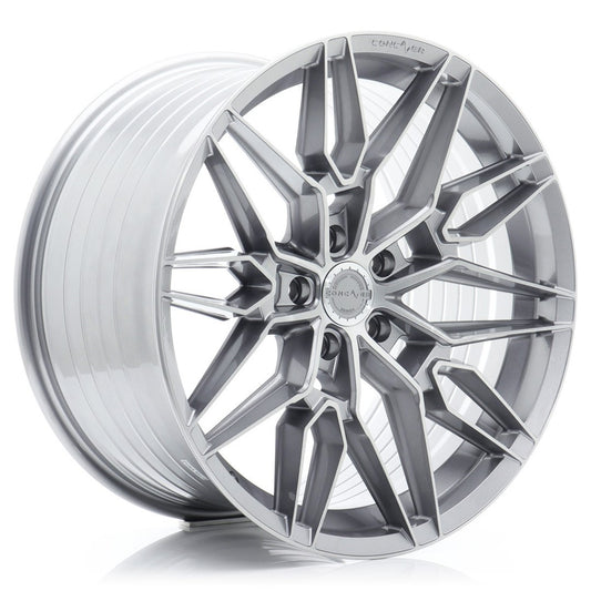 Concaver CVR6 21x9.5" (5 hole custom PCD) ET0-35, Brushed Titanium