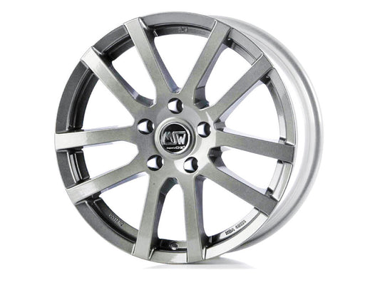MSW 22 16x6.5" 5x105 ET38, Full Silver