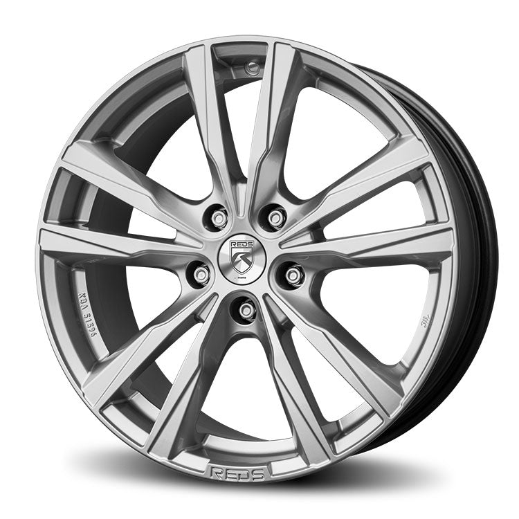 Momo Reds K2 HD 17x7.5" 5x114.3 ET45, Hyper Silver