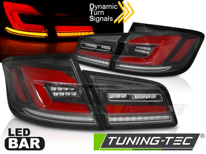 Coppia fari fanali posteriori Led per BMW Serie 5 F10 2010 2017 black