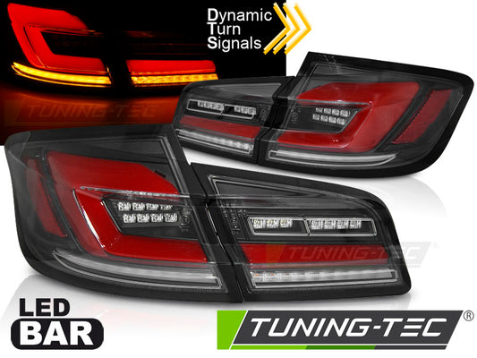 Coppia fari fanali posteriori Led per BMW Serie 5 F10 2010 2017 black