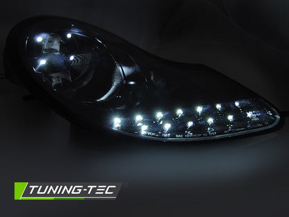 FARI ANTERIORI CON LED PORSCHE BOXTER / 911 996 dal 1996 al 2004