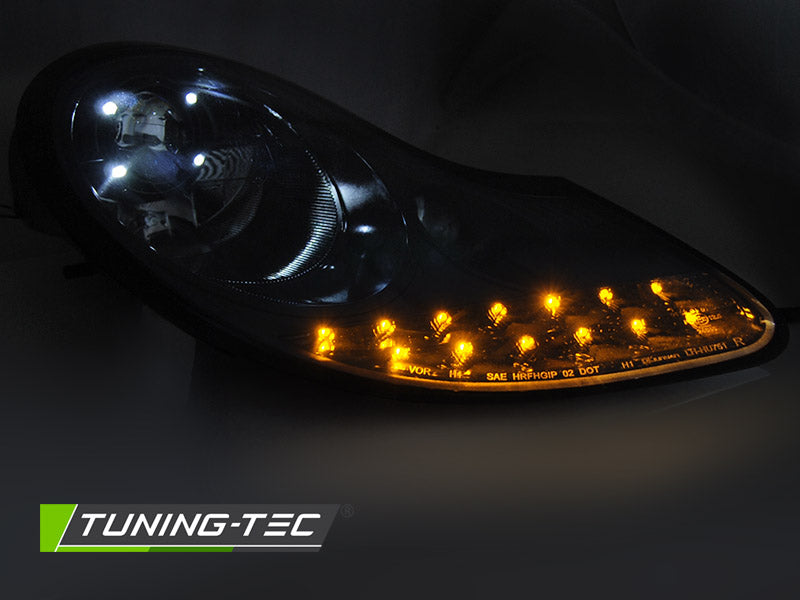 FARI ANTERIORI CON LED PORSCHE BOXTER / 911 996 dal 1996 al 2004