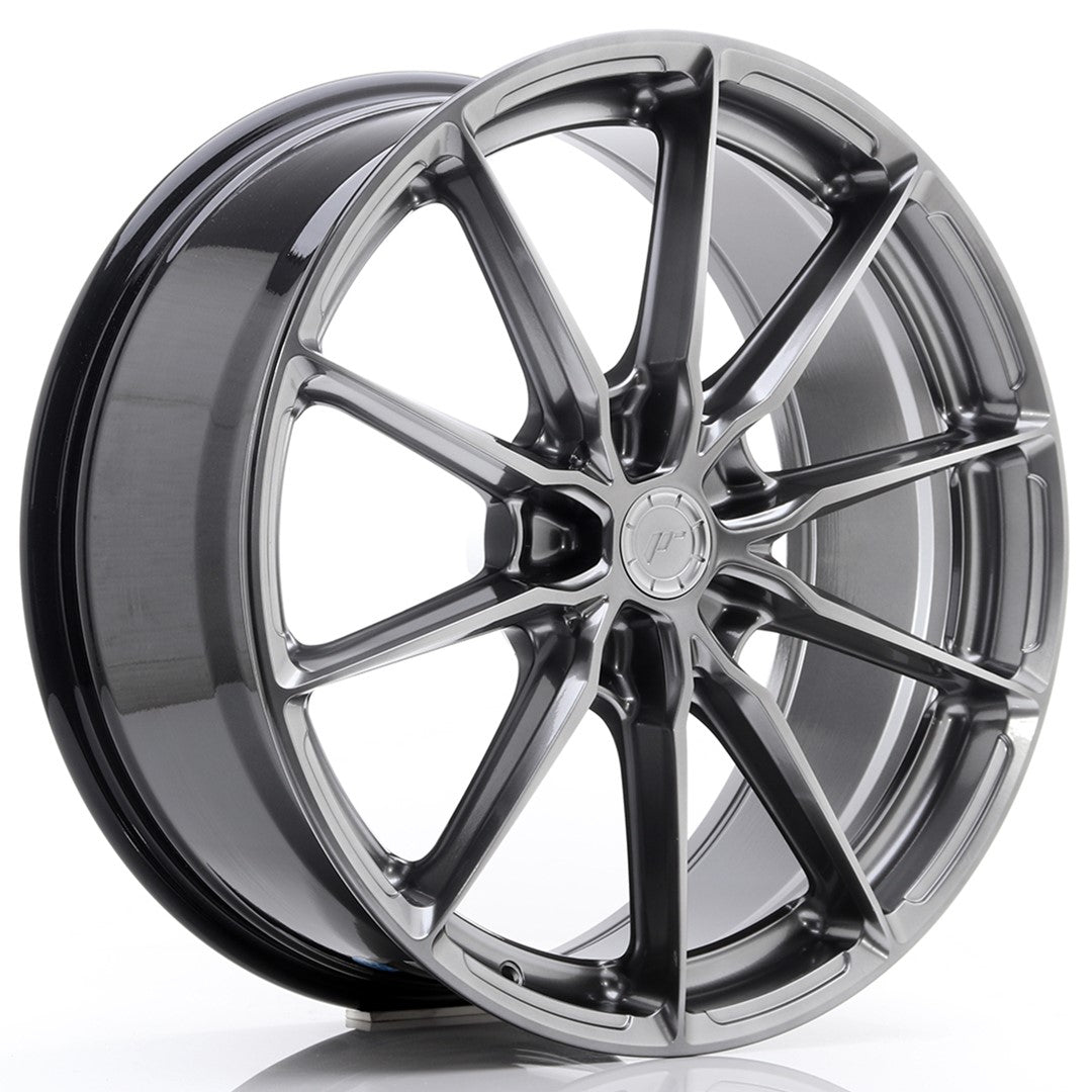 Japan Racing JR-37 20x8.5" (5 hole custom PCD) ET20-45, Hyper Black