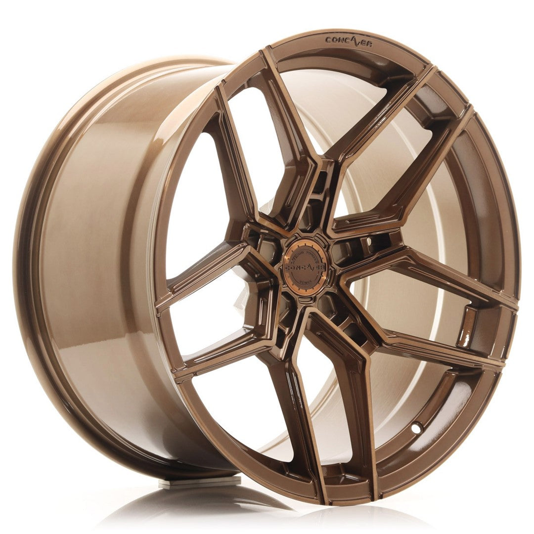 Concaver CVR5 20x10.5" (5 hole custom PCD) ET15-45, Brushed Bronze