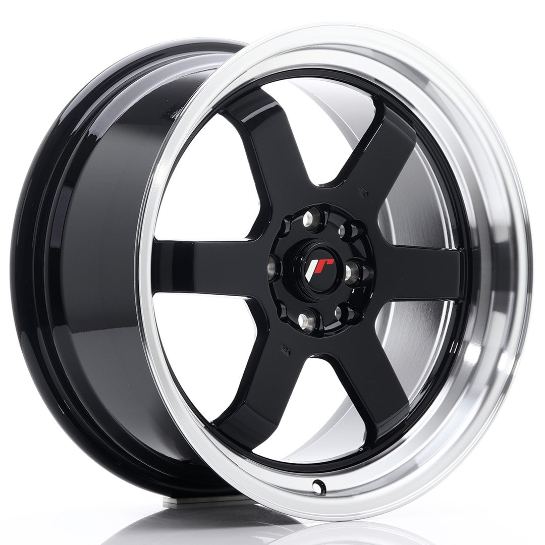 Japan Racing JR-12 17x8" 5x100/114.3 ET33, Gloss Black
