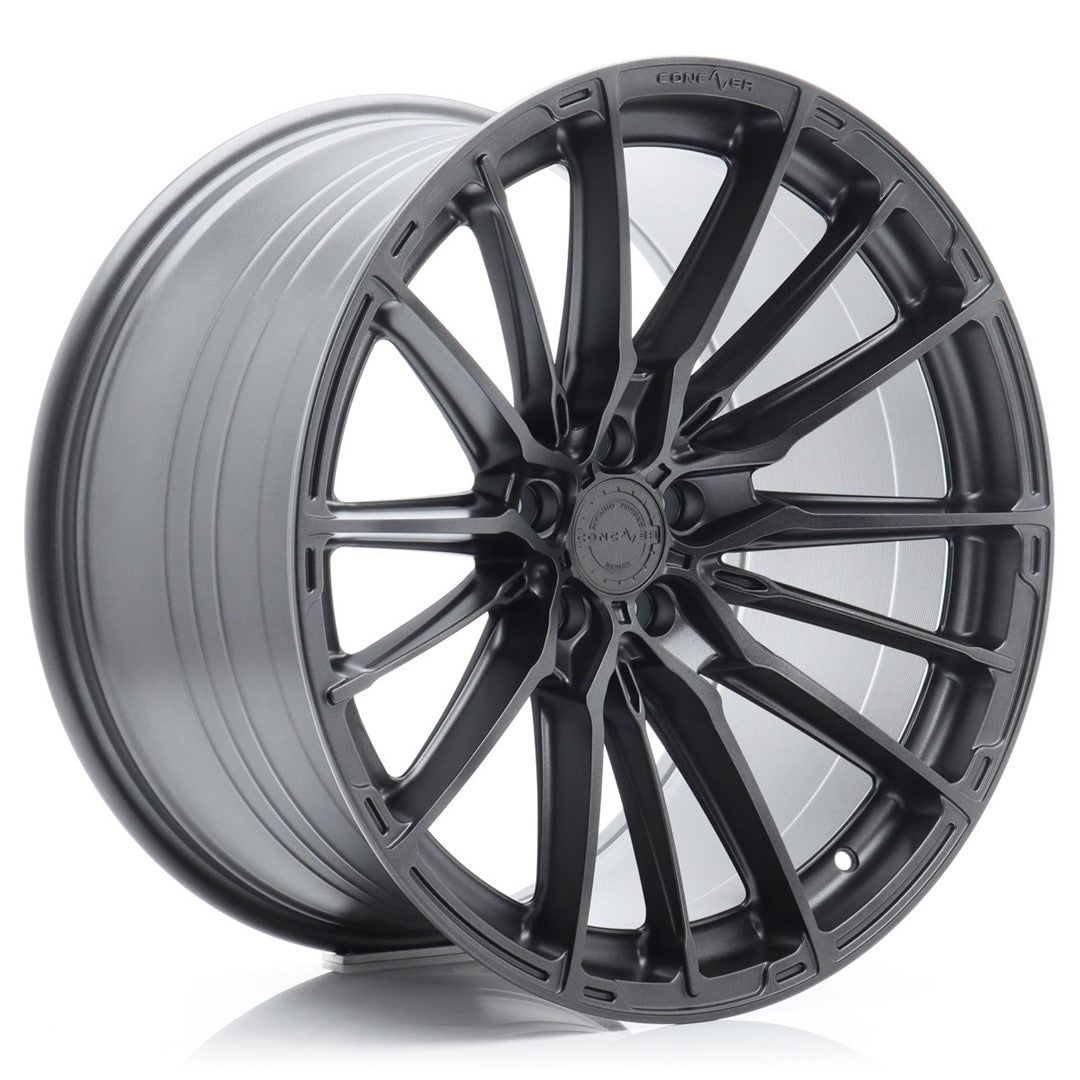Concaver CVR7 20x10.5" (5 hole custom PCD) ET15-45, Carbon Graphite