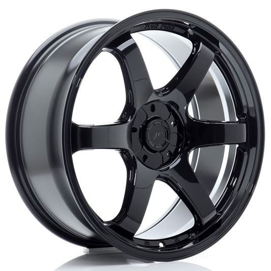 Japan Racing SL-03 Super Light 19x8" (5 hole custom PCD) ET20-35, Gloss Black