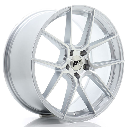 Japan Racing JR-30 19x8.5" 5x112 ET41, Machined Silver