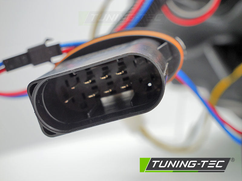 COPPIA FARI FANALI ANTERIORI TUBELIGHT LED NERO MERCEDES W205 2014 - 2018