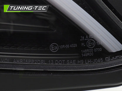 COPPIA FARI FANALI ANTERIORI TUBELIGHT LED NERO MERCEDES W205 2014 - 2018