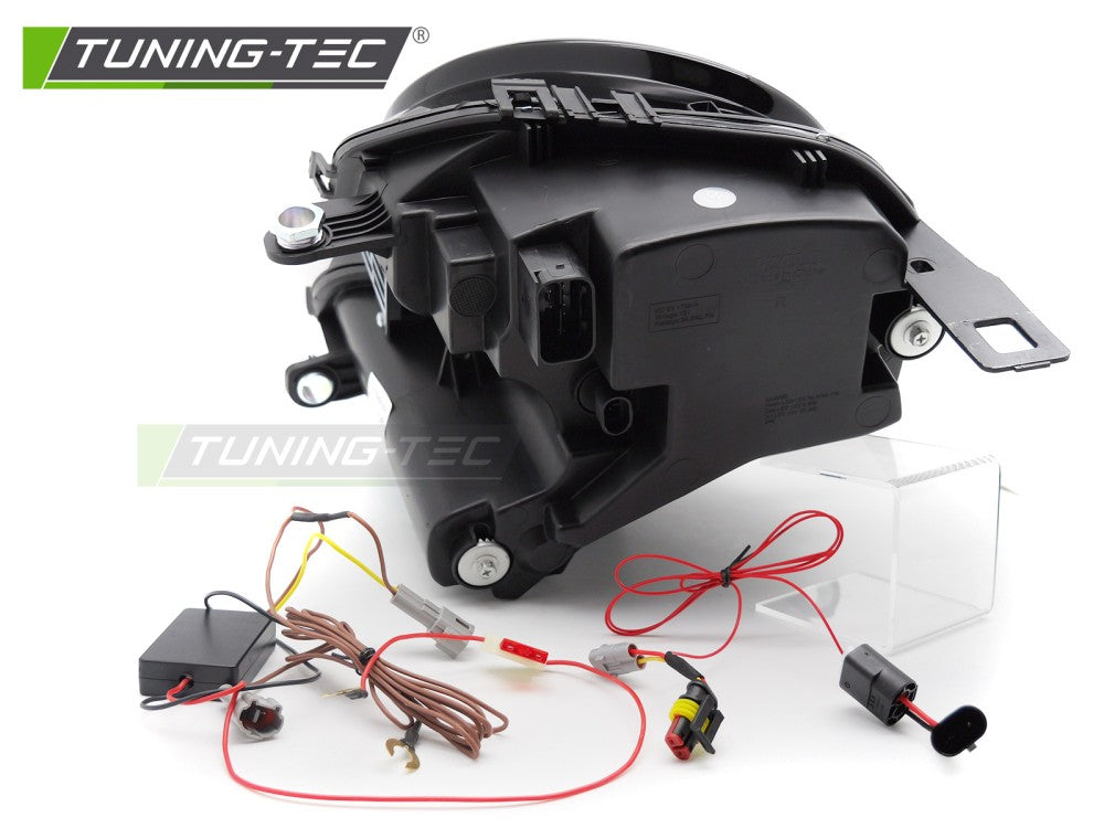 COPPIA fari neri FULL LED Mini Cooper R55 R56 R57 R58 R59 2006-2014